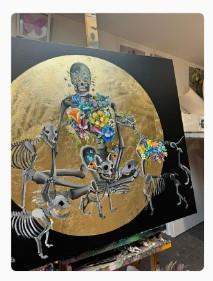 Always By My Side - Original - SOLD by artist Becky Smith - Wyecliffe Galleries