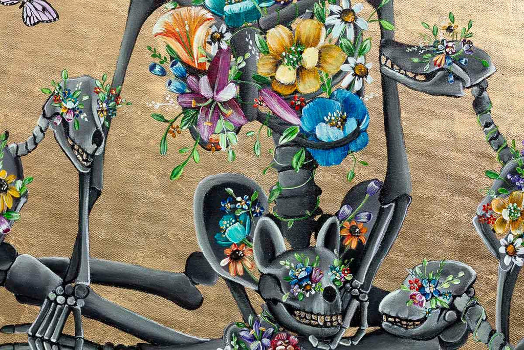 Always By My Side - Original - SOLD by artist Becky Smith - Wyecliffe Galleries