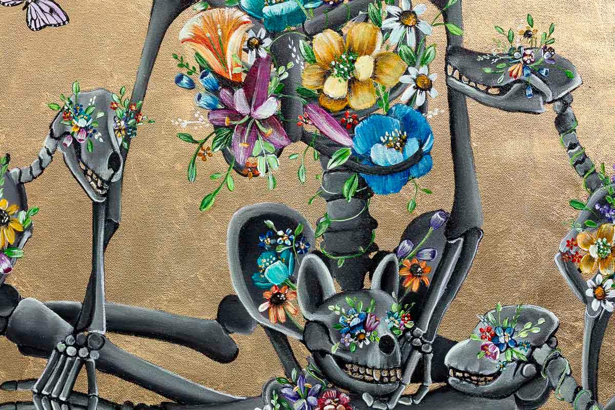 Always By My Side - Original - SOLD by artist Becky Smith - Wyecliffe Galleries