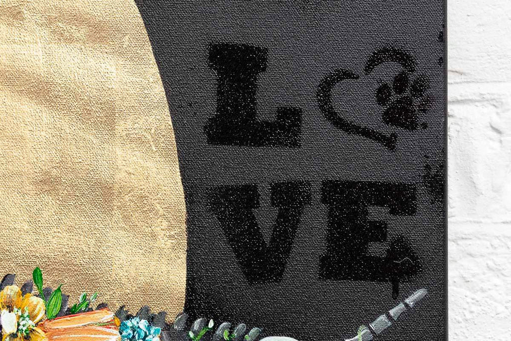 Always By My Side - Original - SOLD by artist Becky Smith - Wyecliffe Galleries