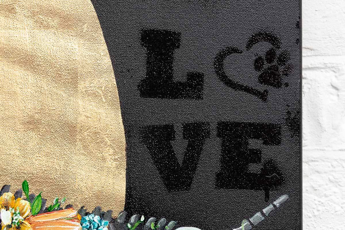 Always By My Side - Original - SOLD by artist Becky Smith - Wyecliffe Galleries