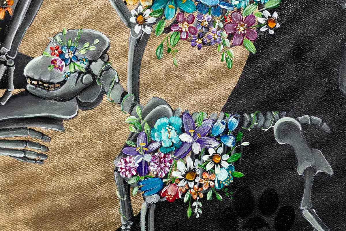 Always By My Side - Original - SOLD by artist Becky Smith - Wyecliffe Galleries