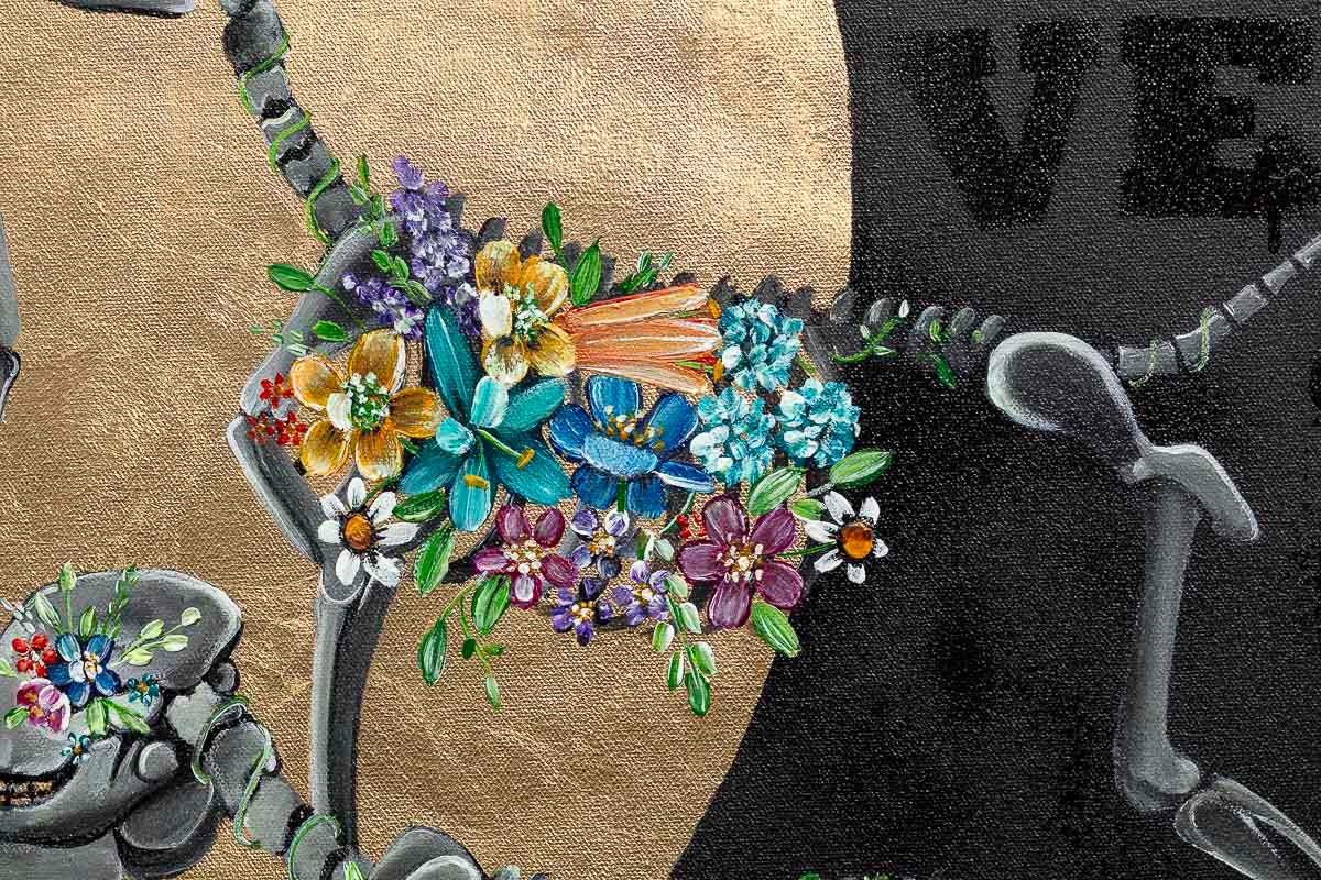 Always By My Side - Original - SOLD by artist Becky Smith - Wyecliffe Galleries