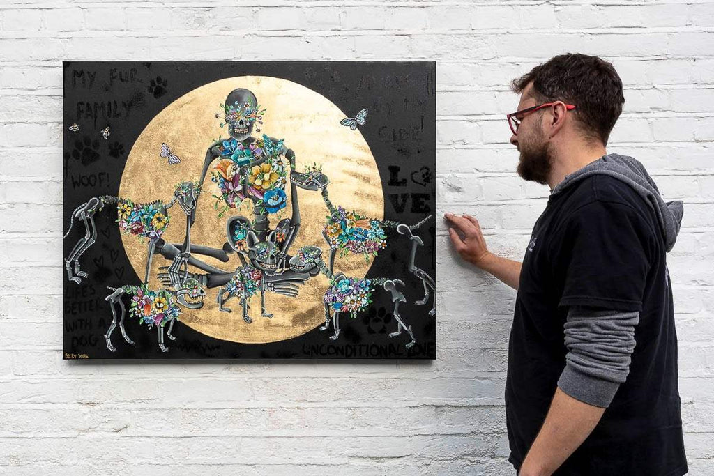 Always By My Side - Original - SOLD by artist Becky Smith - Wyecliffe Galleries