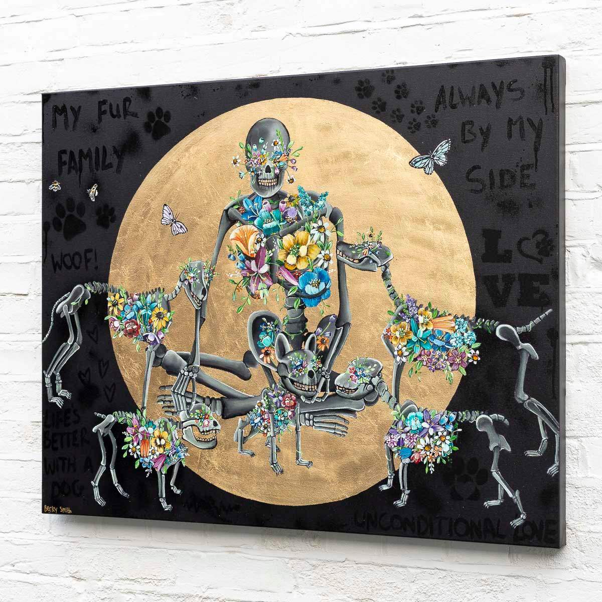 Always By My Side - Original - SOLD by artist Becky Smith - Wyecliffe Galleries