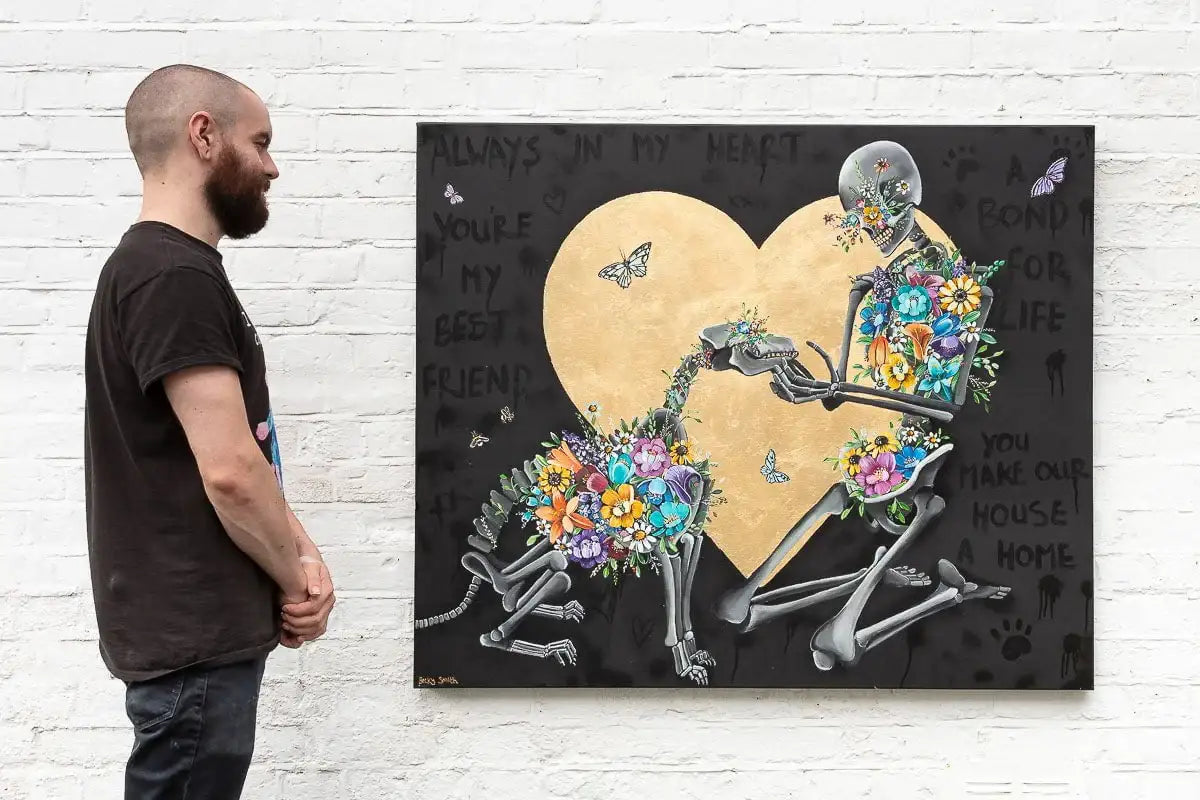 Always In My Heart - Original - SOLD by artist Becky Smith - Wyecliffe Galleries