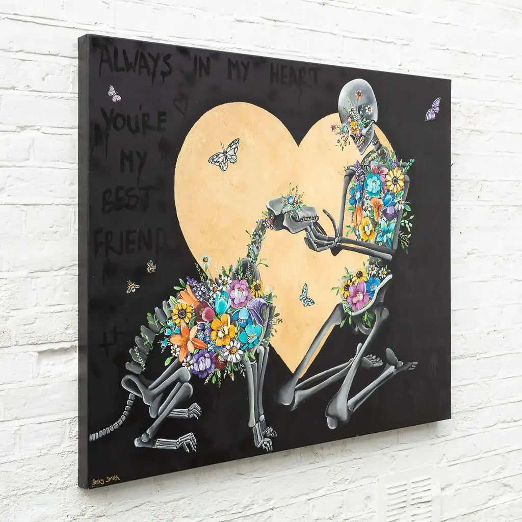 Always In My Heart - Original - SOLD by artist Becky Smith - Wyecliffe Galleries