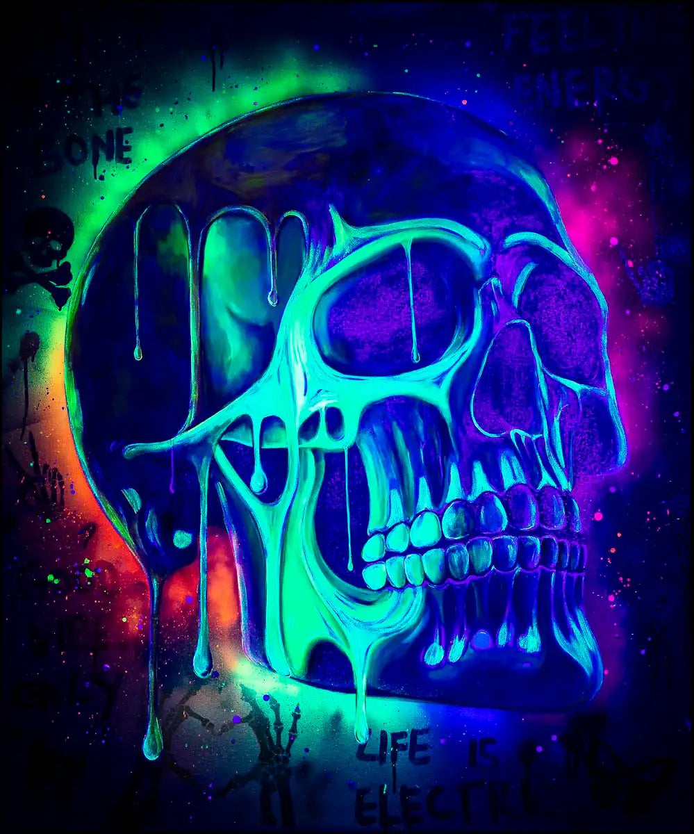 Bad To The Bone - Original - SOLD by artist Becky Smith - Wyecliffe Galleries