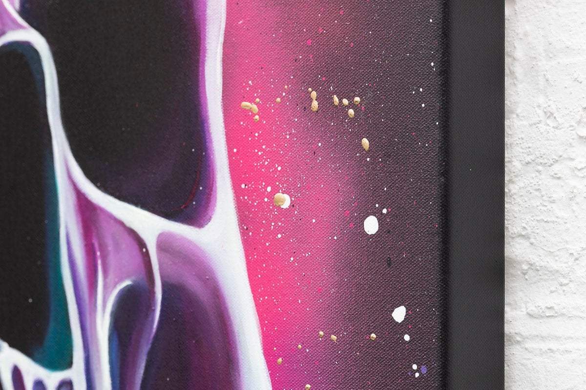 Bad To The Bone - Original - SOLD by artist Becky Smith - Wyecliffe Galleries