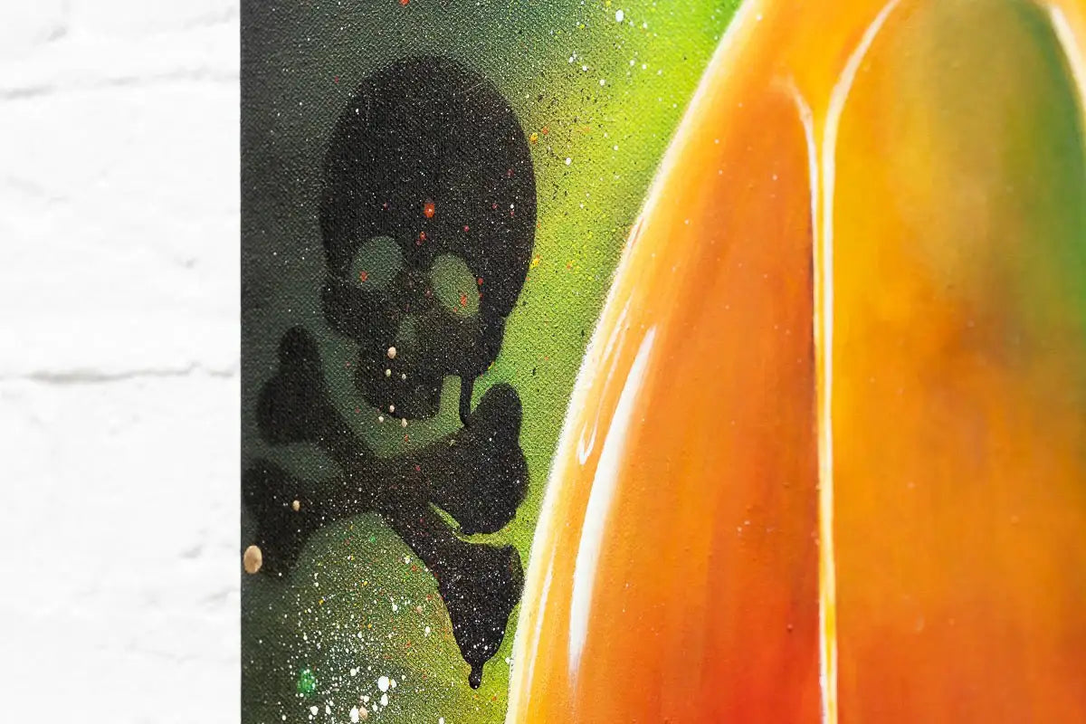 Bad To The Bone - Original - SOLD by artist Becky Smith - Wyecliffe Galleries