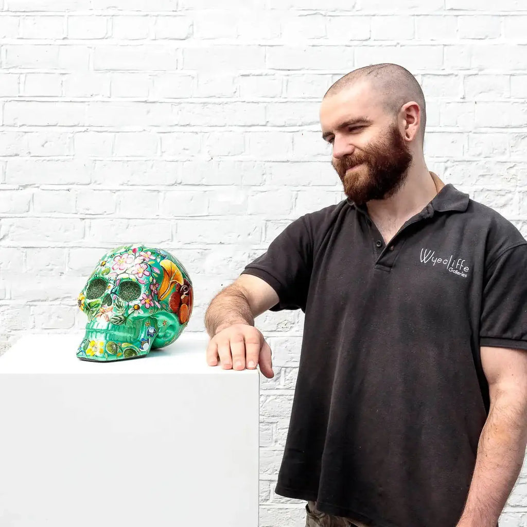 Beauty In Bloom - Original Sculpture - SOLD by artist Becky Smith - Wyecliffe Galleries