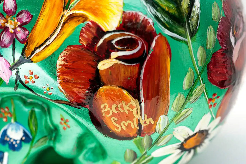 Beauty In Bloom - Original Sculpture - SOLD by artist Becky Smith - Wyecliffe Galleries