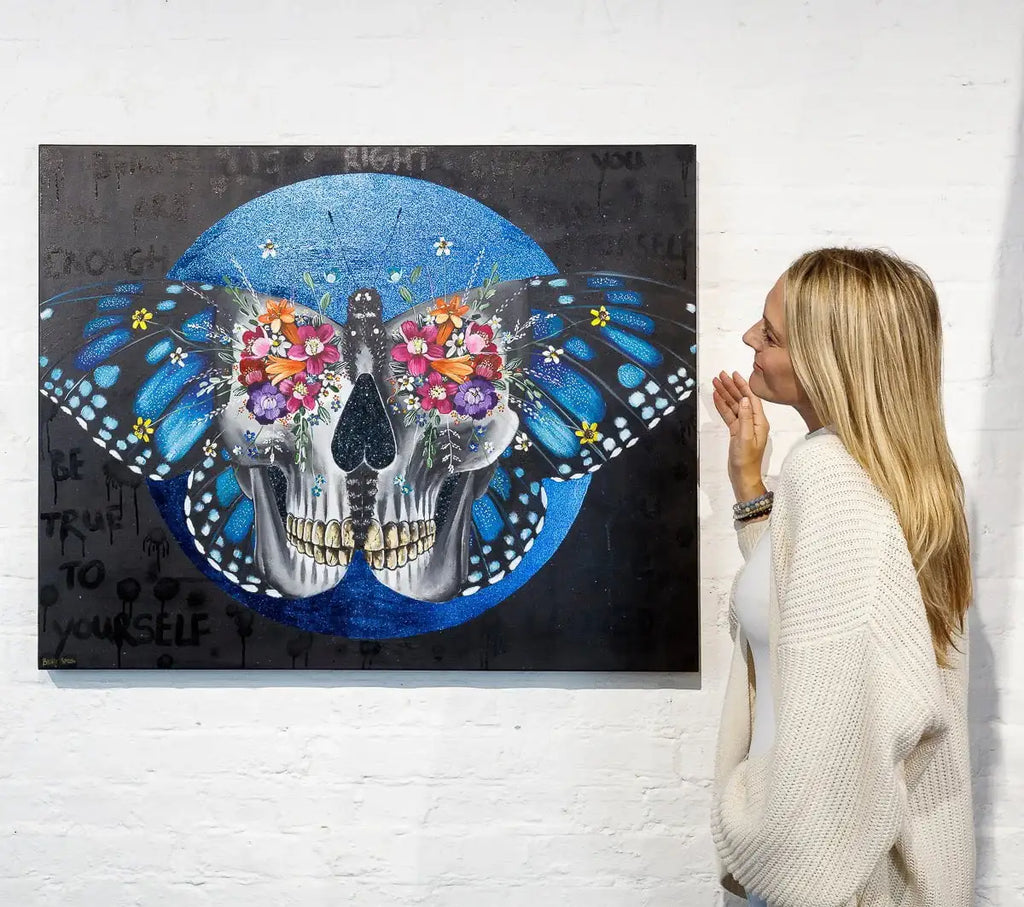 Beauty Is Right Before You - SOLD by artist Becky Smith - Wyecliffe Galleries