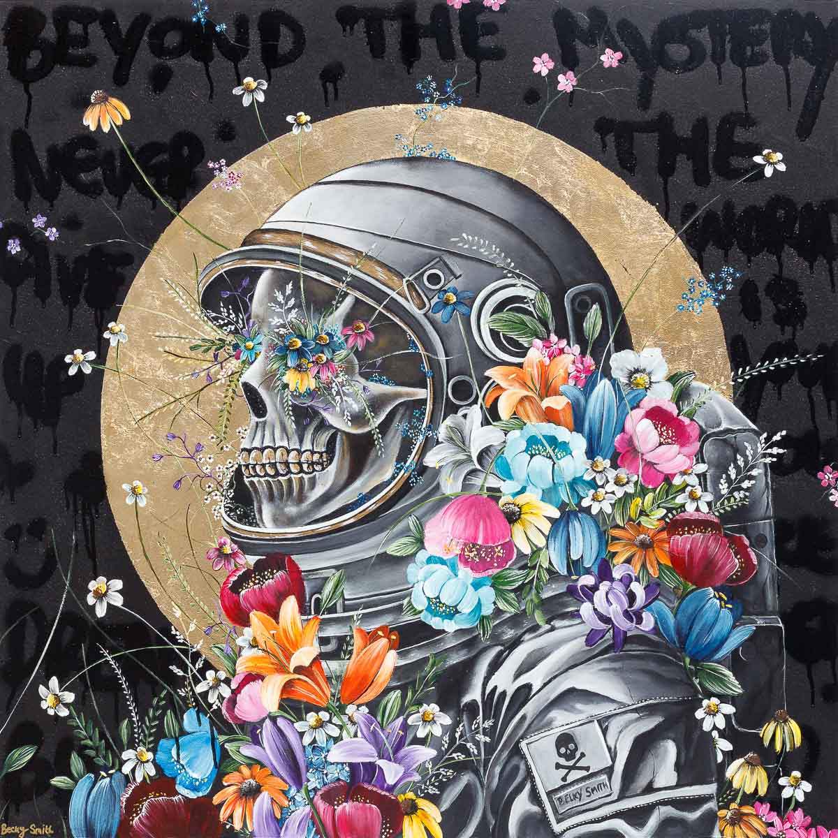 Beyond The Mystery - Original - SOLD by artist Becky Smith - Wyecliffe Galleries