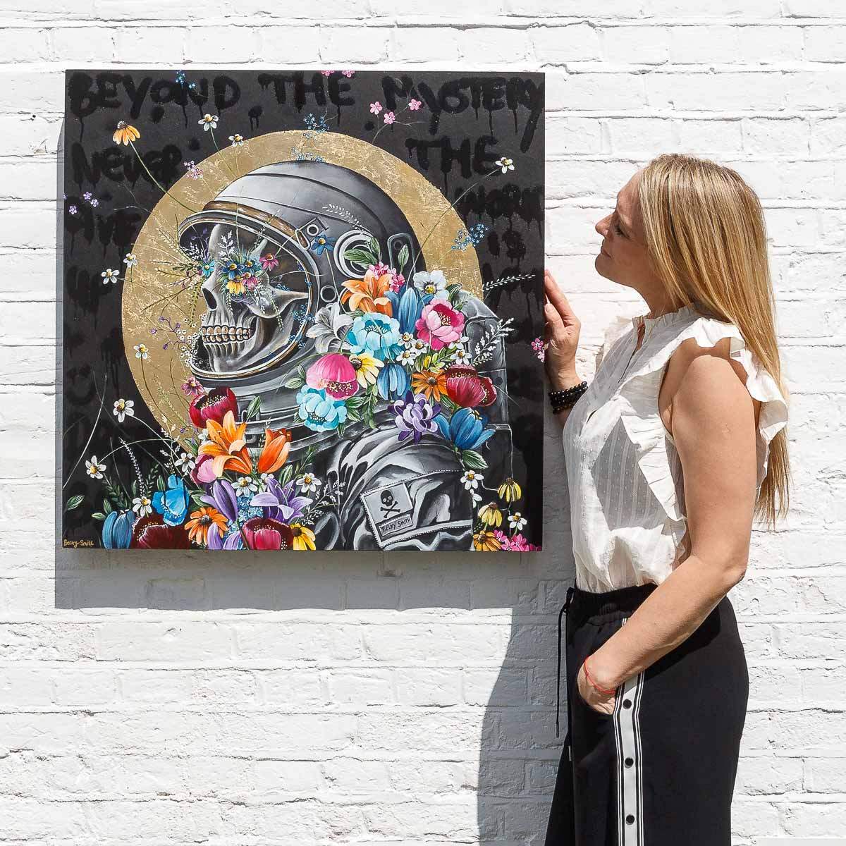 Beyond The Mystery - Original - SOLD by artist Becky Smith - Wyecliffe Galleries