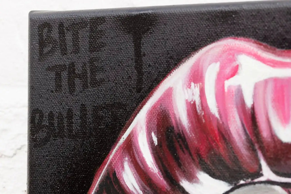 Bite The Bullet - Original - SOLD by artist Becky Smith - Wyecliffe Galleries