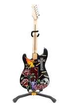 Black Sabbath - Original Hand Painted Guitar by artist Becky Smith - Wyecliffe Galleries