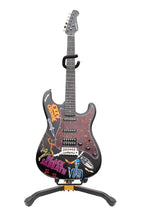 Black Sabbath - Original Hand Painted Guitar by artist Becky Smith - Wyecliffe Galleries