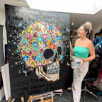 Blossoming Dreams - Original - SOLD by artist Becky Smith - Wyecliffe Galleries