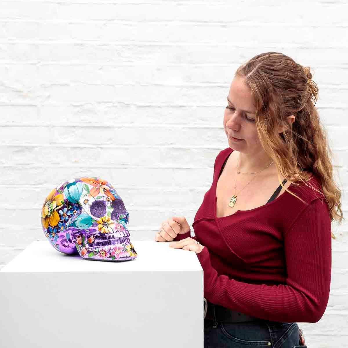 Blossoming Life - Original Sculpture - SOLD by artist Becky Smith - Wyecliffe Galleries