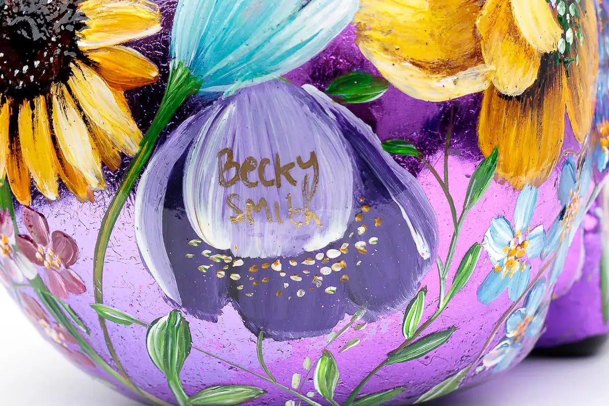 Blossoming Life - Original Sculpture - SOLD by artist Becky Smith - Wyecliffe Galleries