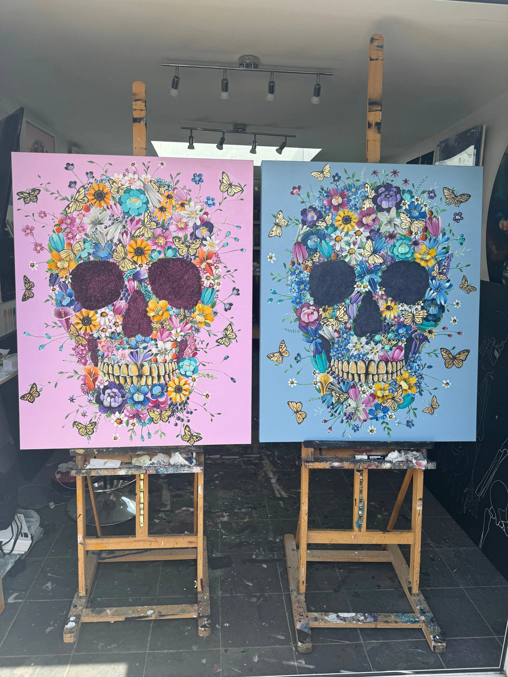 Blossoming Thoughts - Original - SOLD by artist Becky Smith - Wyecliffe Galleries