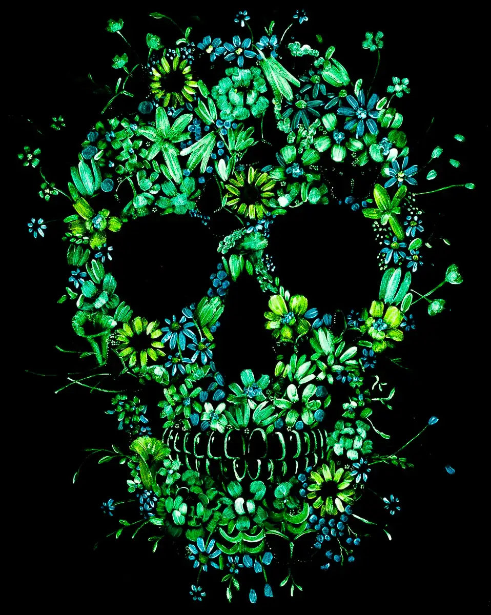 Blossoming Thoughts - Original - SOLD by artist Becky Smith - Wyecliffe Galleries