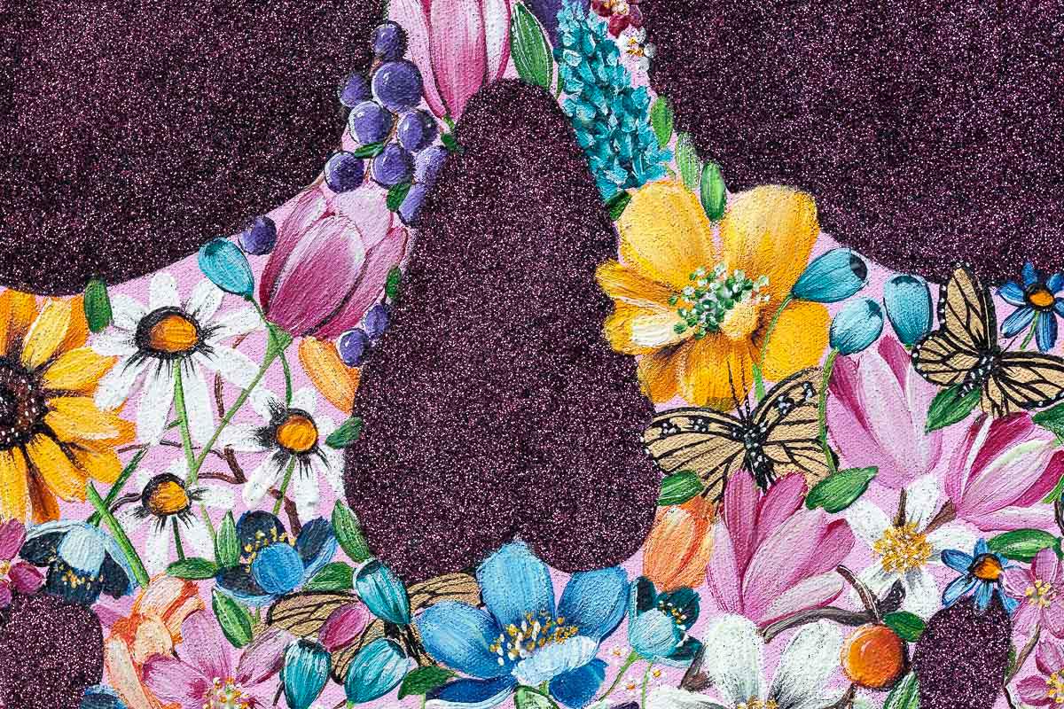 Blossoming Thoughts - Original - SOLD by artist Becky Smith - Wyecliffe Galleries