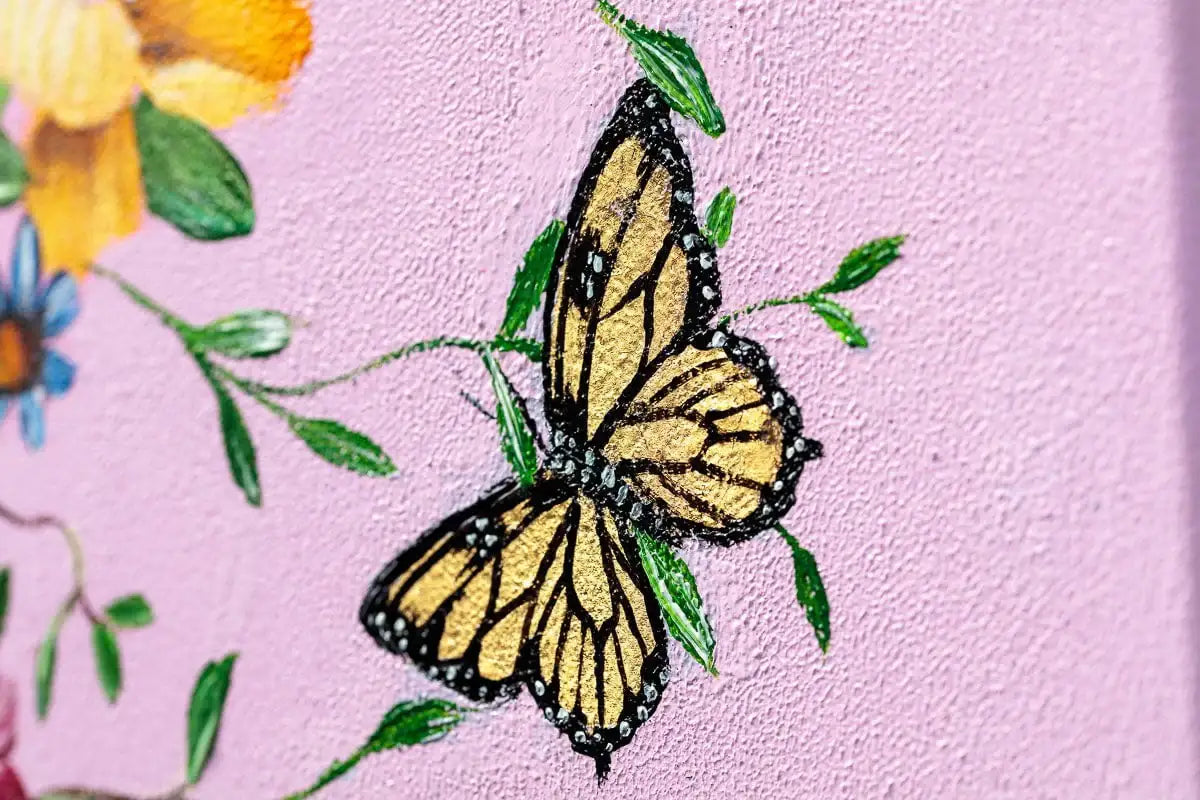 Blossoming Thoughts - Original - SOLD by artist Becky Smith - Wyecliffe Galleries