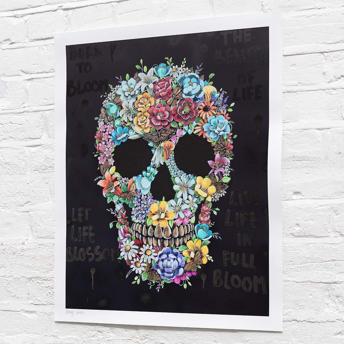 Born To Bloom - Artist Proof (Paper Edition) by artist Becky Smith - Wyecliffe Galleries