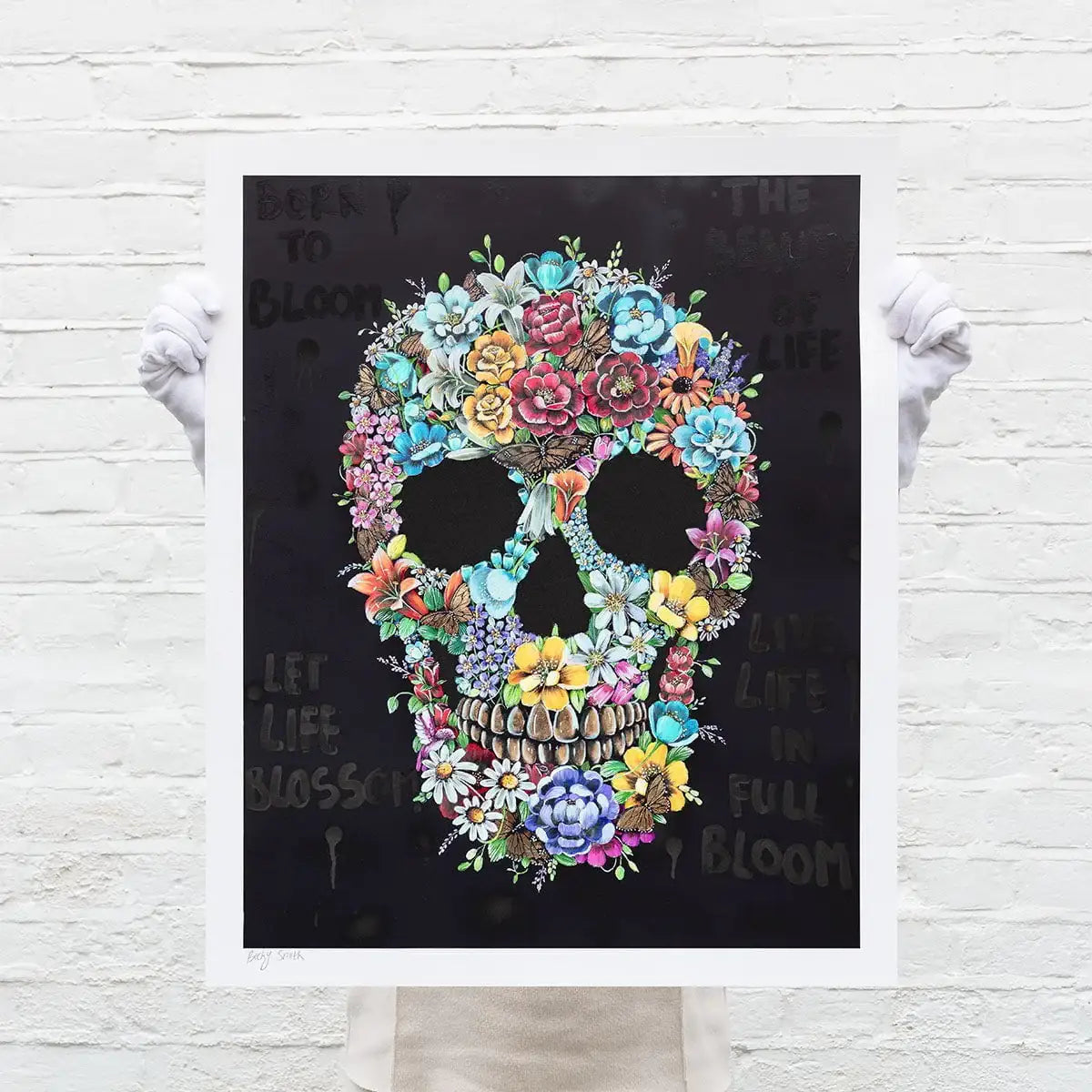 Born To Bloom - Artist Proof (Paper Edition) by artist Becky Smith - Wyecliffe Galleries