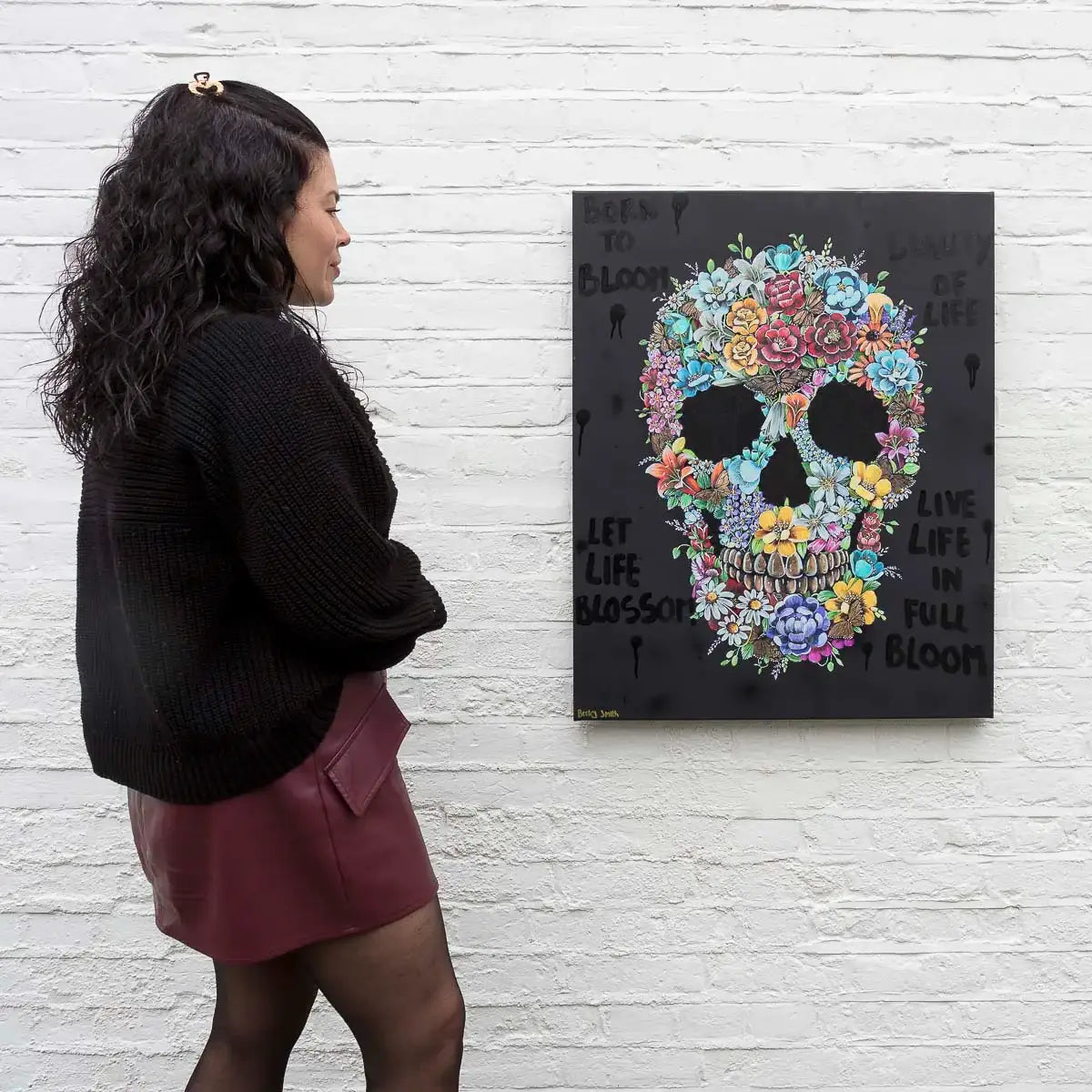 Born To Bloom - Deluxe Edition (Canvas Edition) by artist Becky Smith - Wyecliffe Galleries