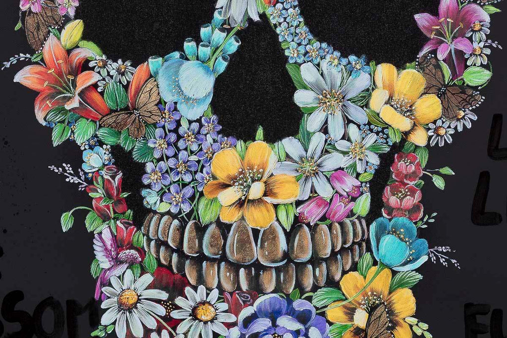 Born To Bloom - Deluxe Edition (Canvas Edition) by artist Becky Smith - Wyecliffe Galleries