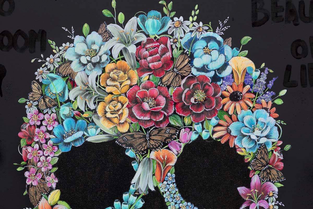 Born To Bloom - Deluxe Edition (Canvas Edition) by artist Becky Smith - Wyecliffe Galleries
