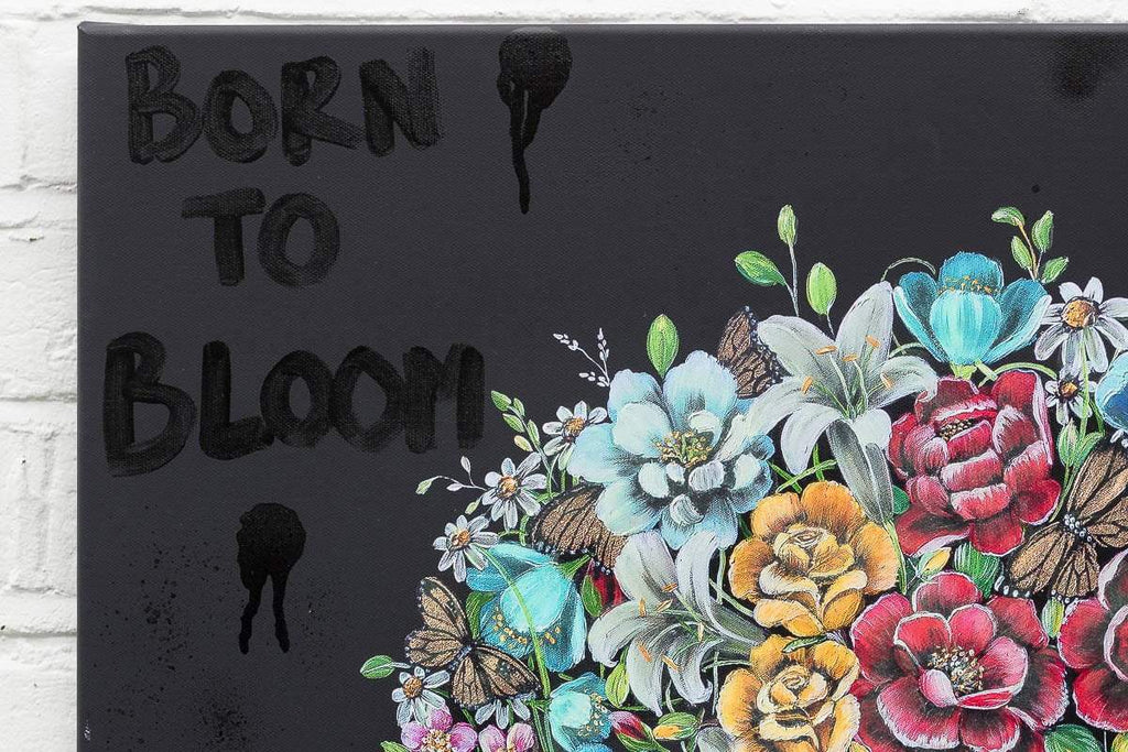 Born To Bloom - Deluxe Edition (Canvas Edition) by artist Becky Smith - Wyecliffe Galleries