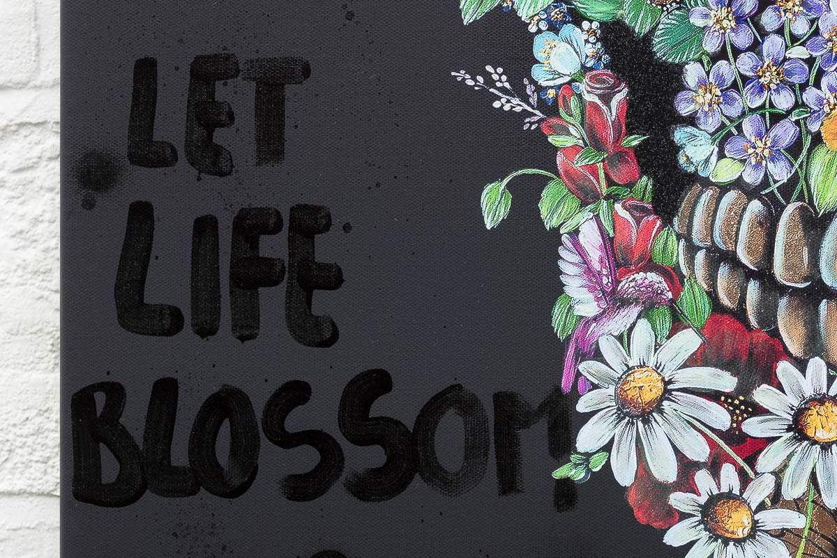 Born To Bloom - Deluxe Edition (Canvas Edition) by artist Becky Smith - Wyecliffe Galleries