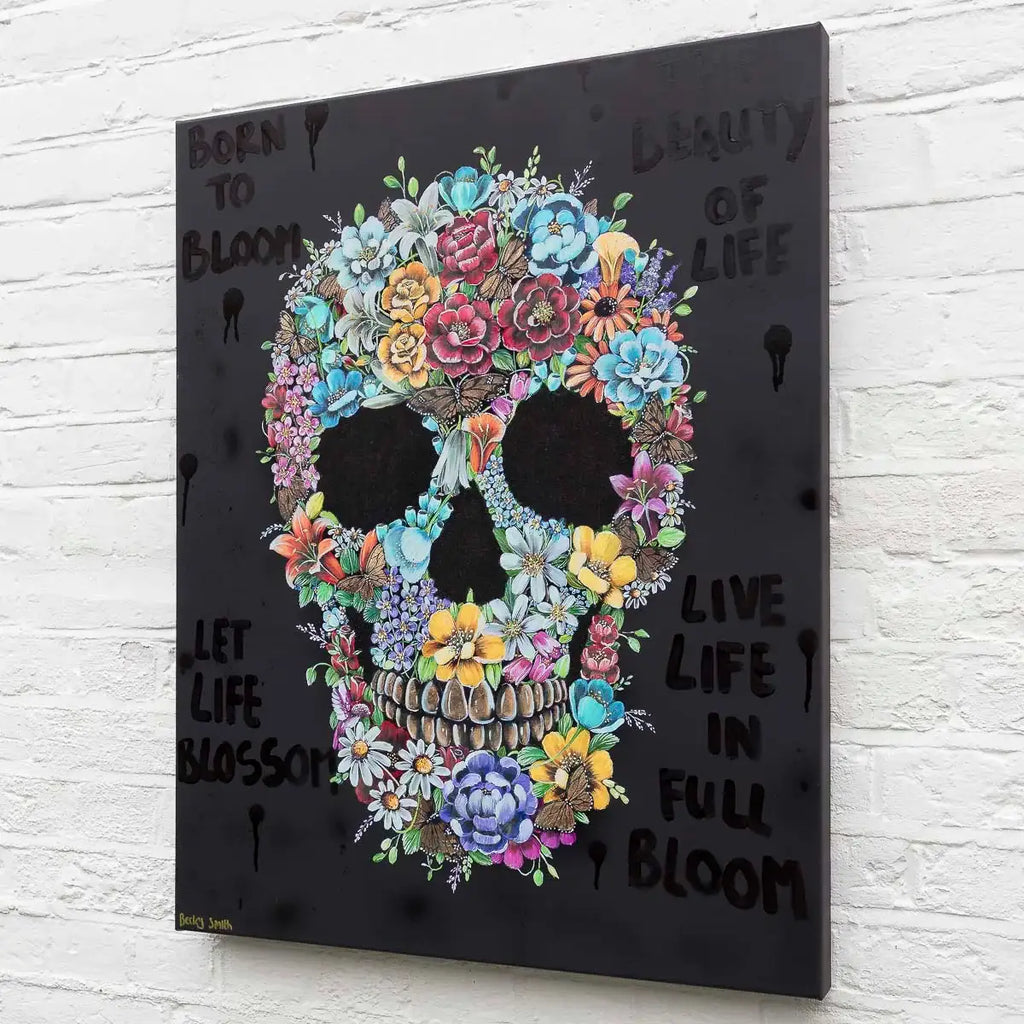 Born To Bloom - Deluxe Edition (Canvas Edition) by artist Becky Smith - Wyecliffe Galleries