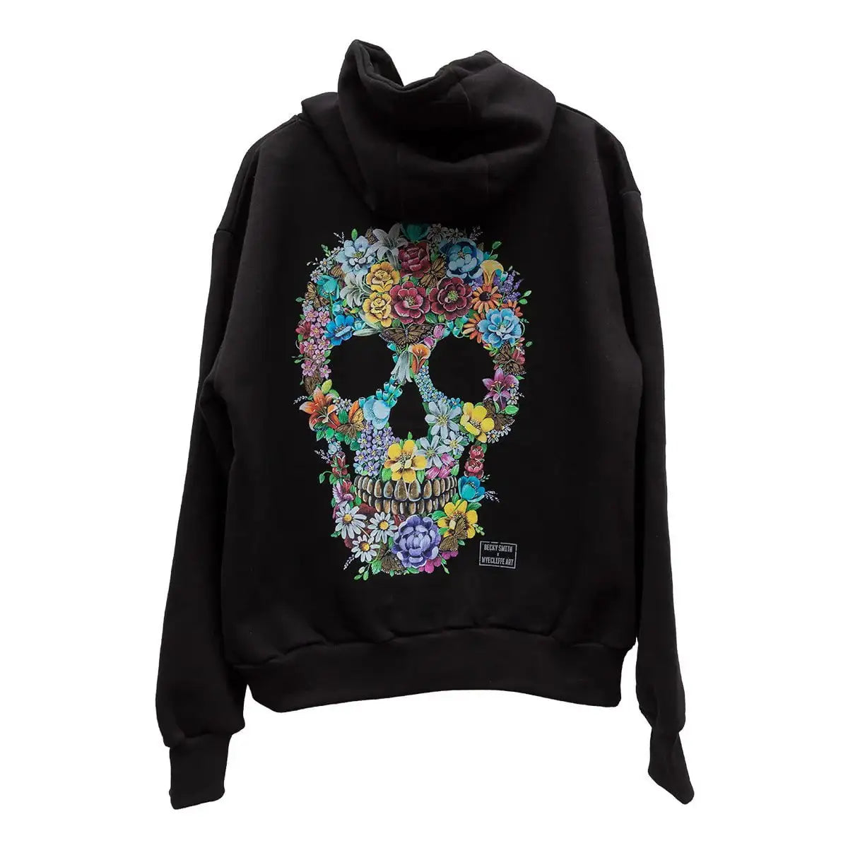 Born to Bloom - Limited Edition Unisex Hoodie - SOLD OUT by artist Becky Smith - Wyecliffe Galleries