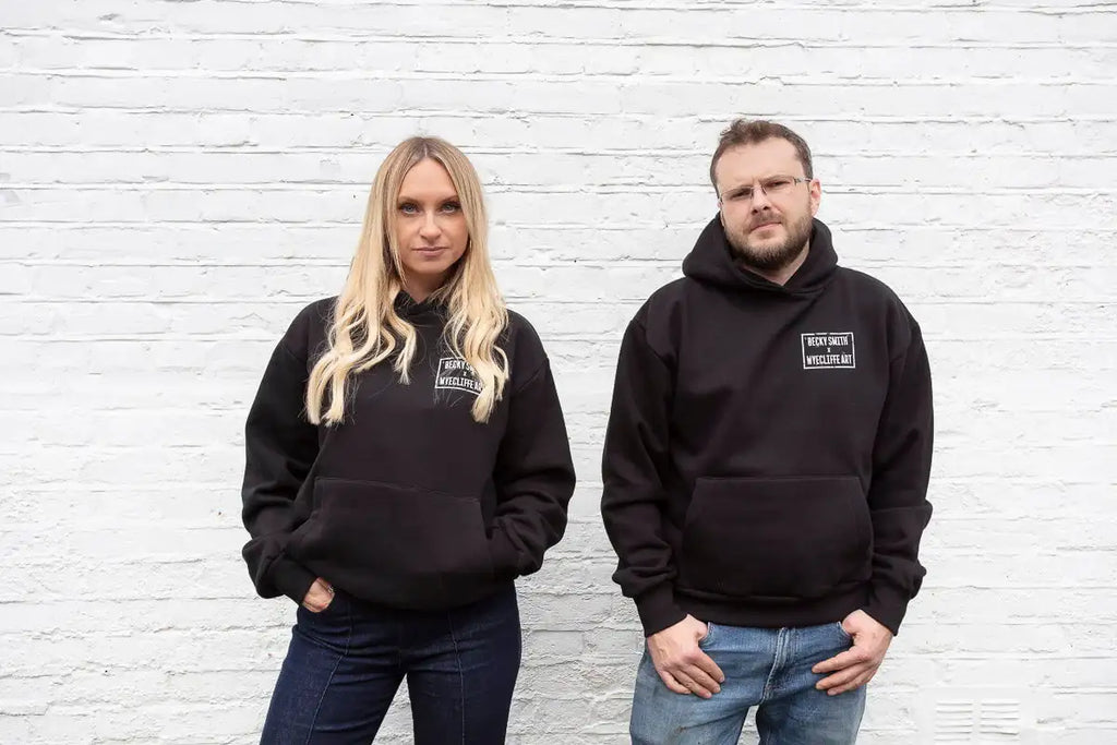 Born to Bloom - Limited Edition Unisex Hoodie - SOLD OUT by artist Becky Smith - Wyecliffe Galleries