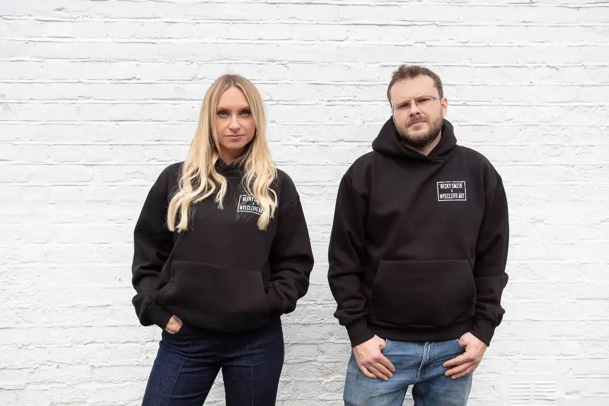 Born to Bloom - Limited Edition Unisex Hoodie - SOLD OUT by artist Becky Smith - Wyecliffe Galleries