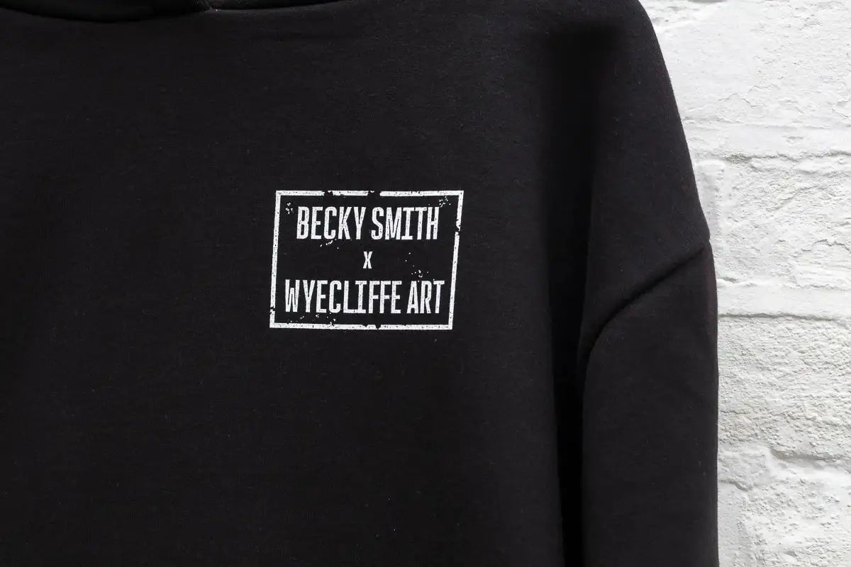 Born to Bloom - Limited Edition Unisex Hoodie - SOLD OUT by artist Becky Smith - Wyecliffe Galleries