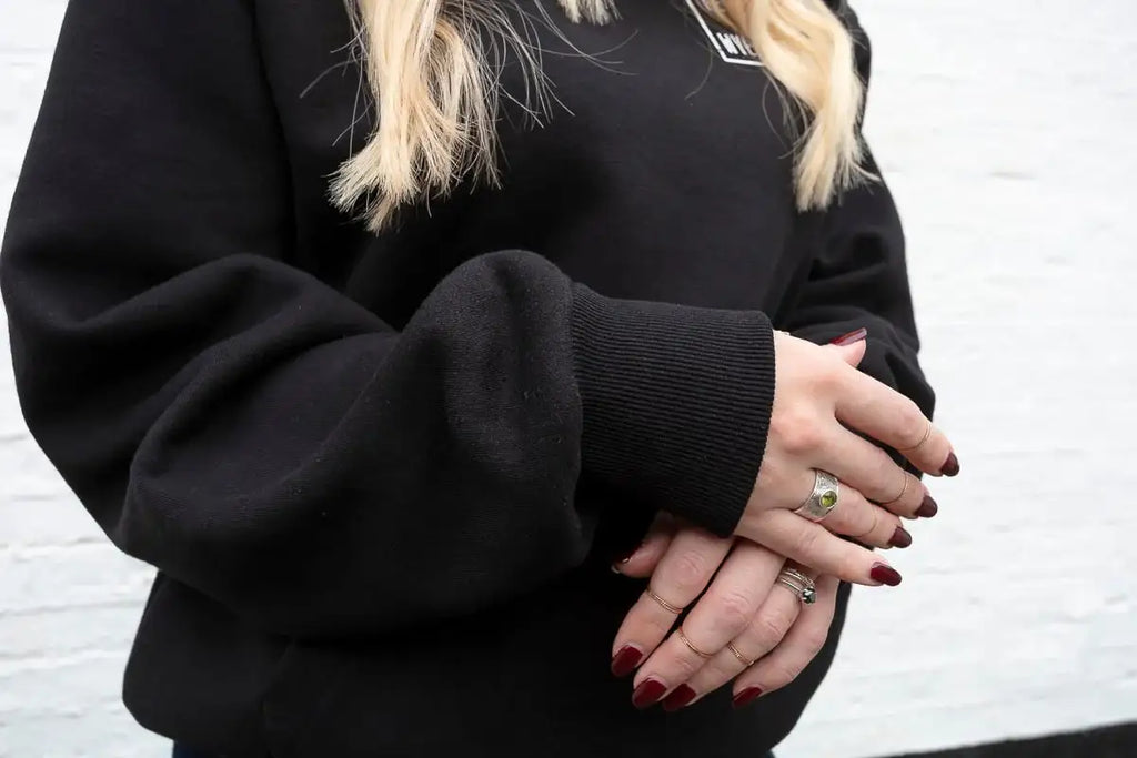 Born to Bloom - Limited Edition Unisex Hoodie - SOLD OUT by artist Becky Smith - Wyecliffe Galleries