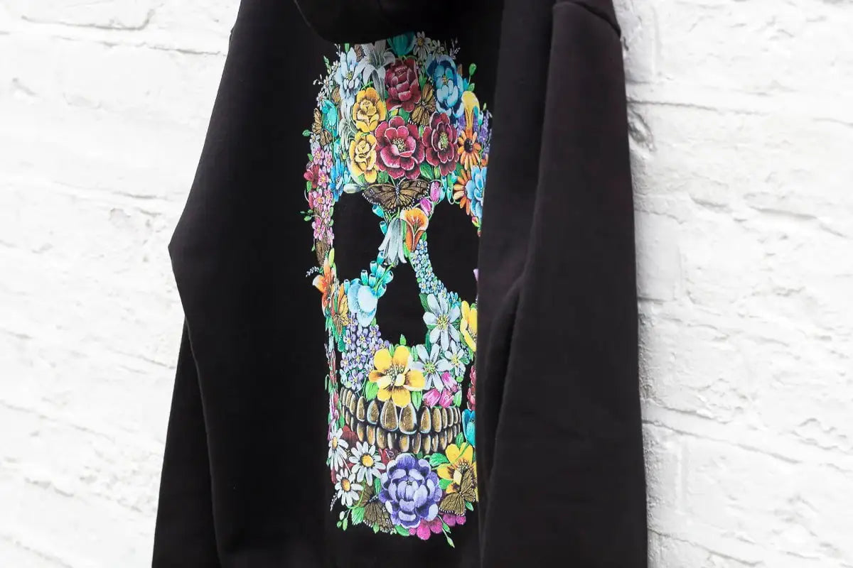 Born to Bloom - Limited Edition Unisex Hoodie - SOLD OUT by artist Becky Smith - Wyecliffe Galleries