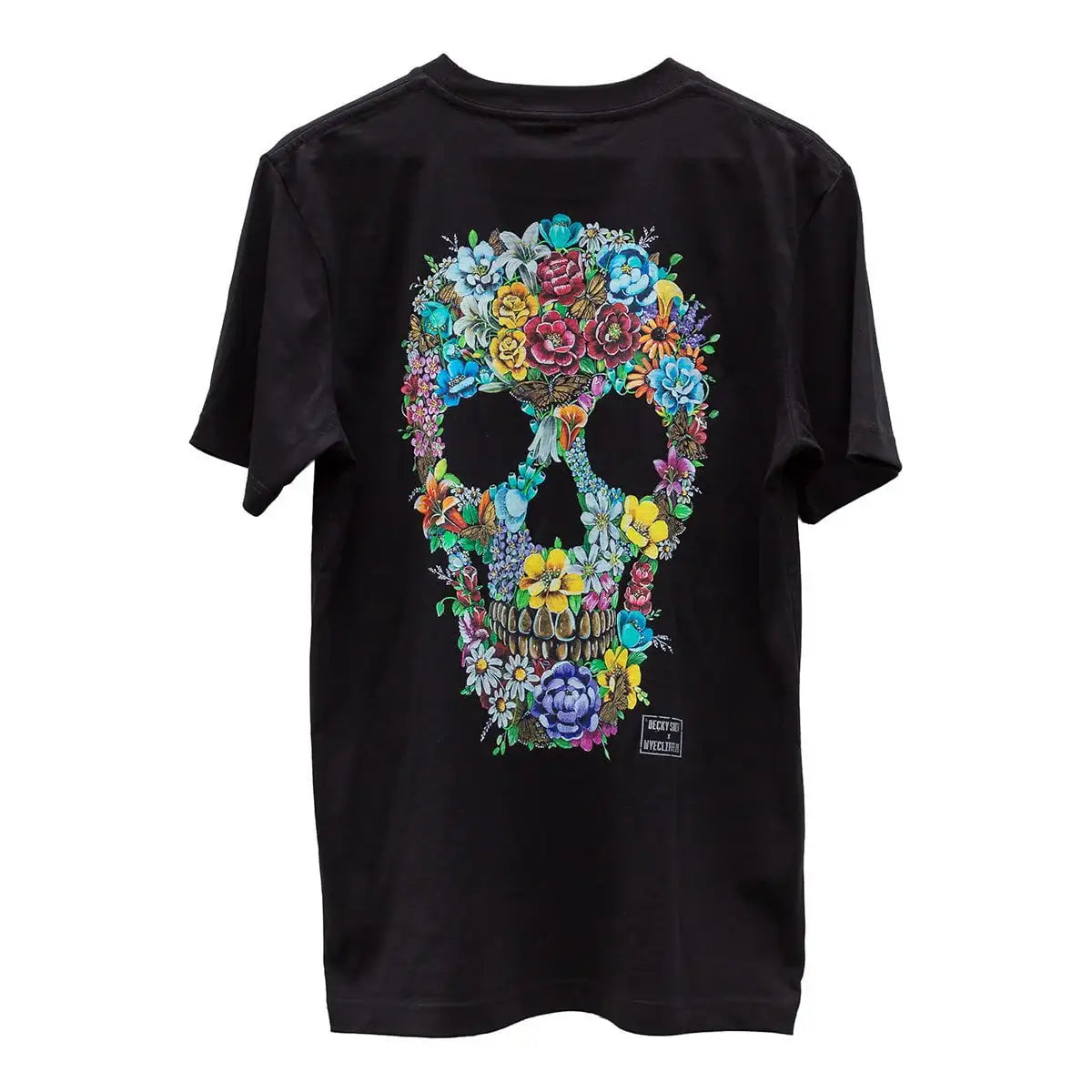 Born To Bloom - Limited Edition Unisex T-Shirt by artist Becky Smith - Wyecliffe Galleries