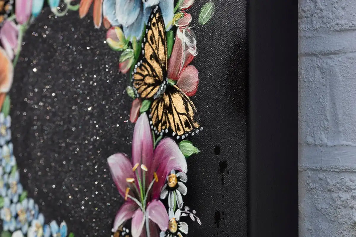 Born To Bloom - Original - SOLD by artist Becky Smith - Wyecliffe Galleries