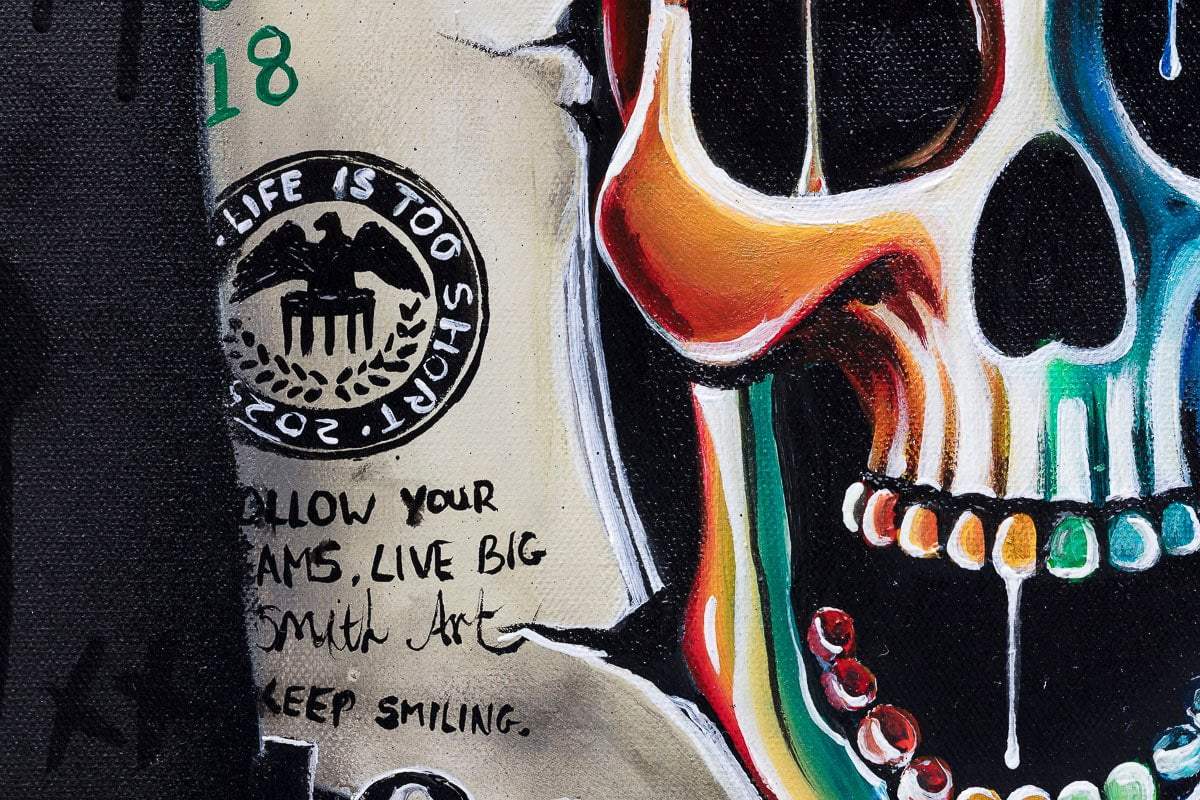 Break The Bank - Original - SOLD by artist Becky Smith - Wyecliffe Galleries