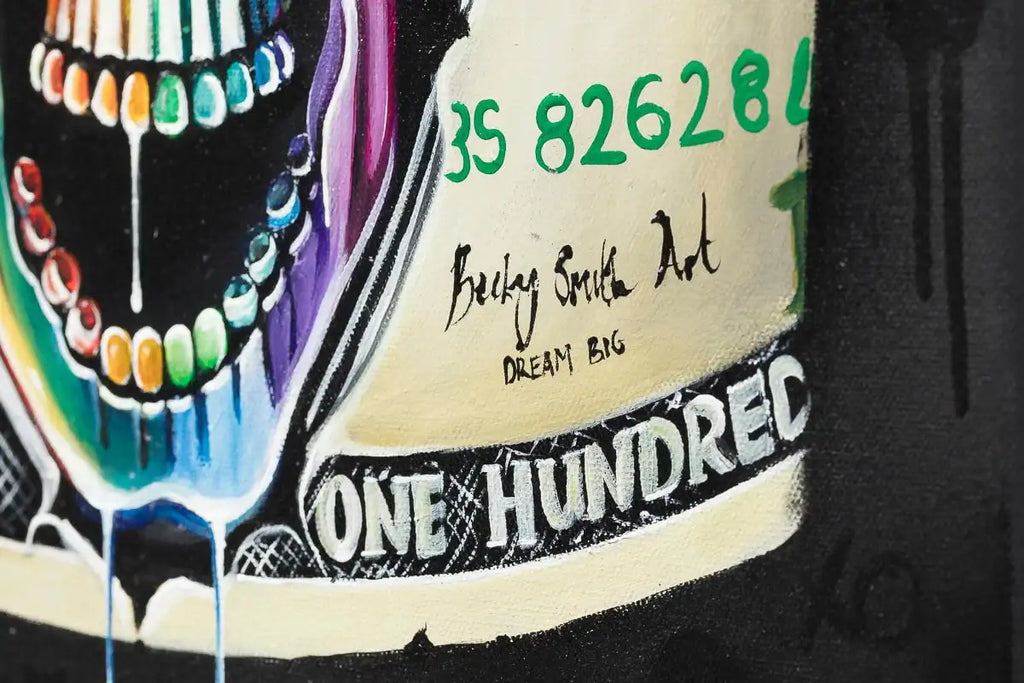 Break The Bank - Original - SOLD by artist Becky Smith - Wyecliffe Galleries