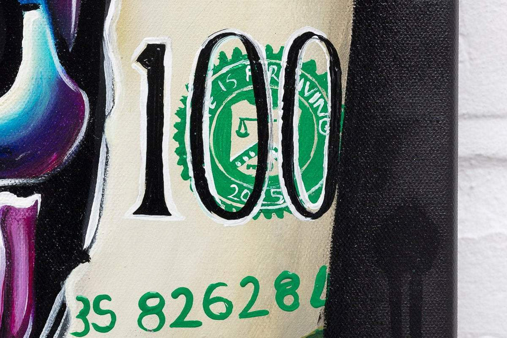 Break The Bank - Original - SOLD by artist Becky Smith - Wyecliffe Galleries