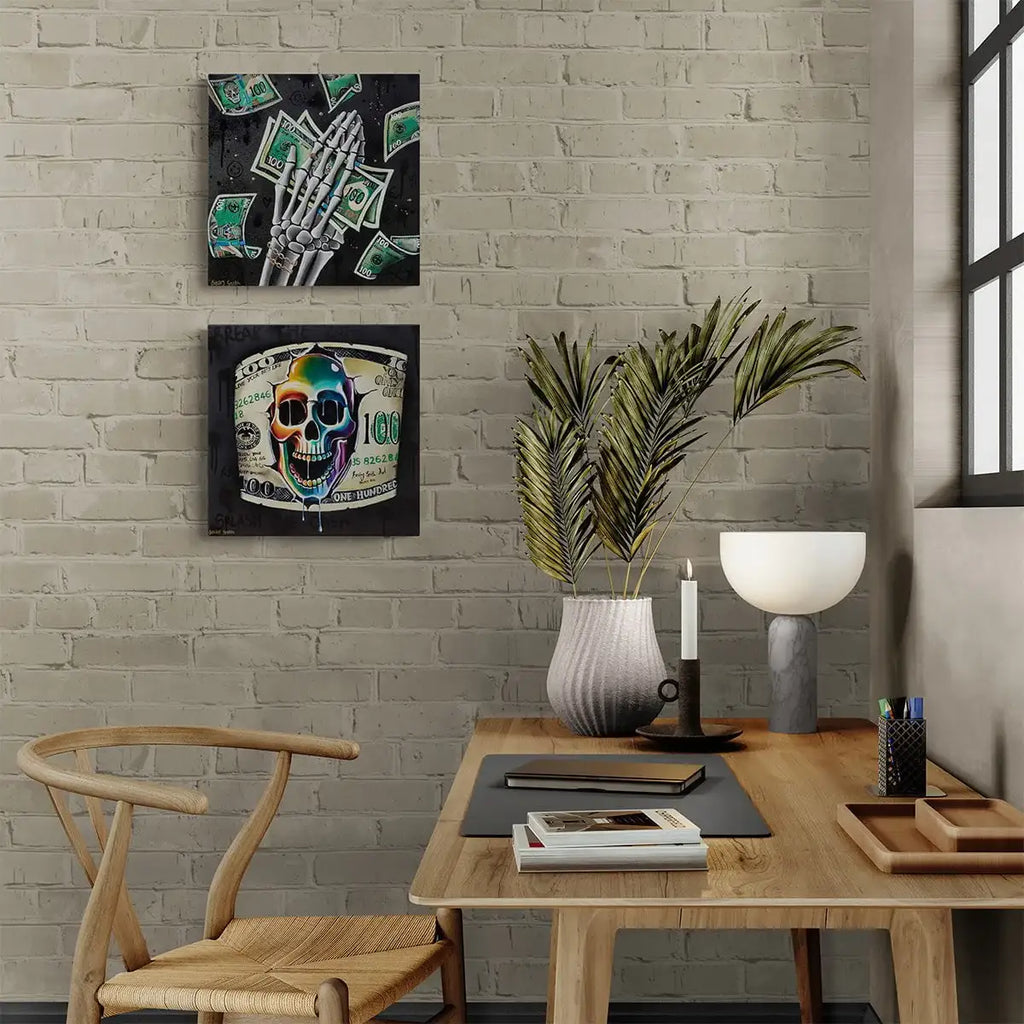 Break The Bank - Original - SOLD by artist Becky Smith - Wyecliffe Galleries