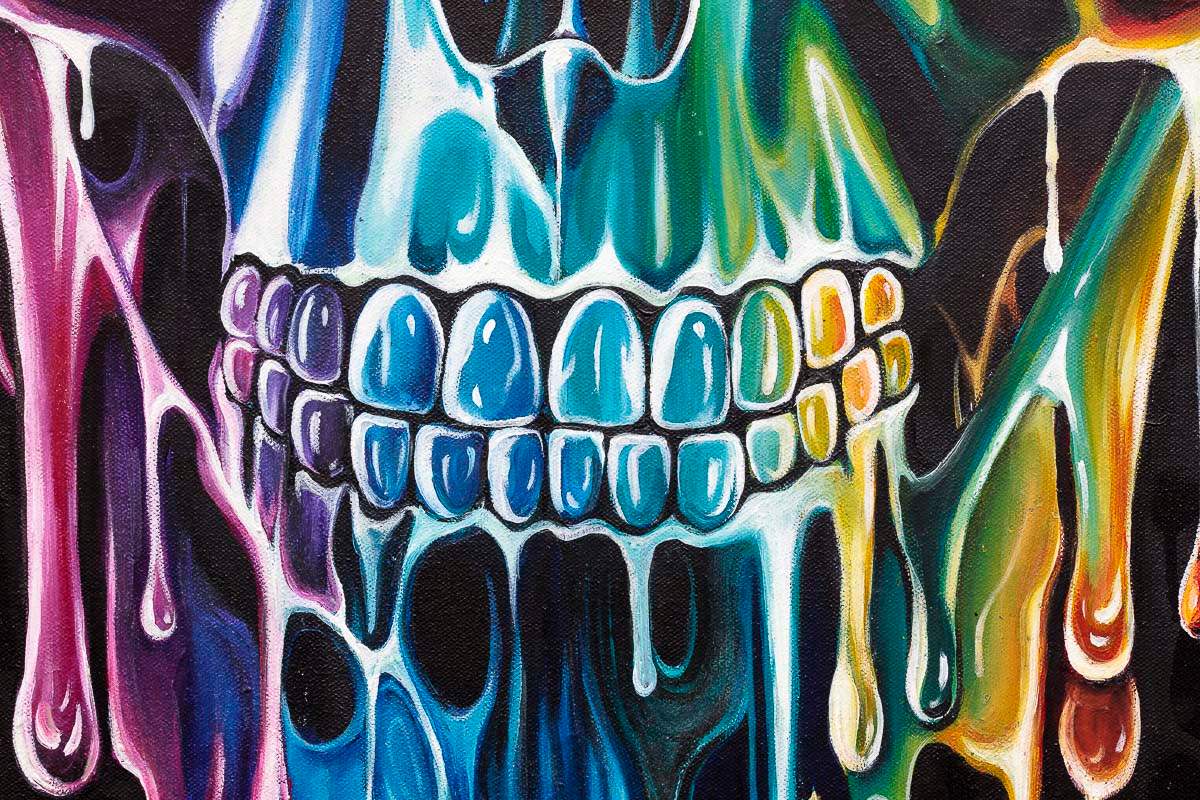 Brighten Your Mind - Original - SOLD by artist Becky Smith - Wyecliffe Galleries